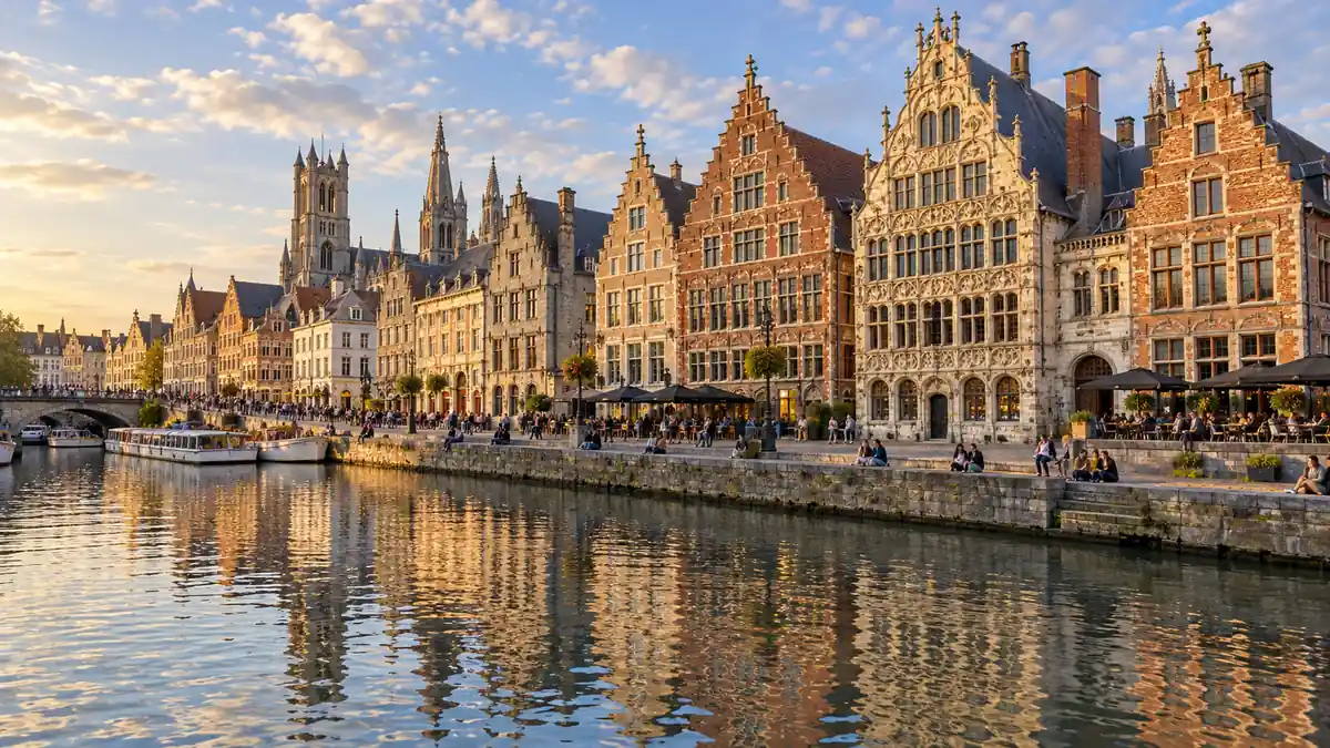 Belgium Itinerary by Train: 6 Days, Route and Best Base