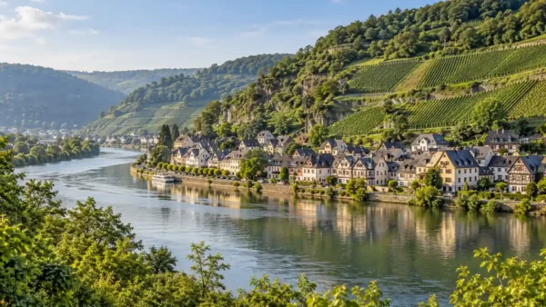 Germany Visa Requirements: Who Needs One and How to Apply 9 A riverside village with steep vineyards in Germany's Moselle Valley
